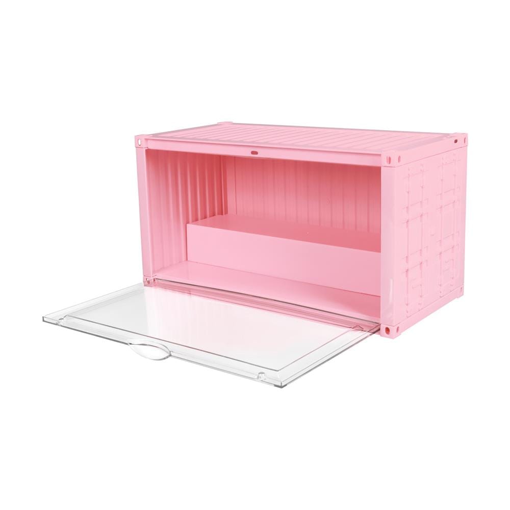 กล่องจัดเก็บโมเดล STACKO PLAY 35.5x19x17.5 ซม. สีชมพู