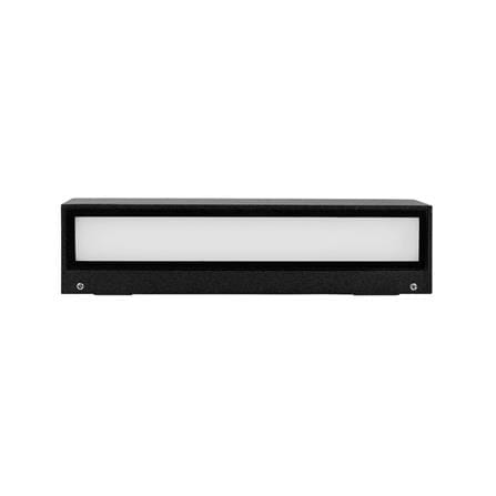 ไฟผนังภายนอก LED L&E 65-A0607 8 วัตต์ WARM WHITE สีดำ_1