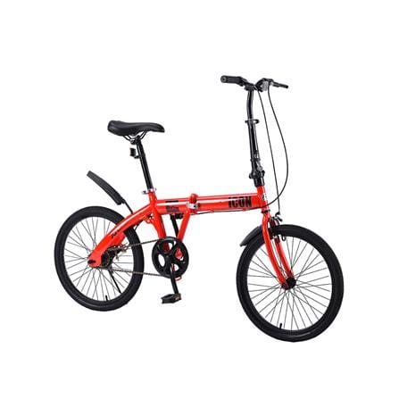 จักรยานพับ 20 นิ้ว JOY BICYCLE ICON สีแดง_2