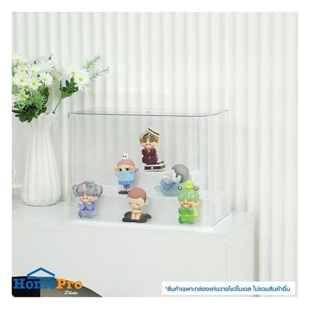 กล่องแท่นวางโชว์โมเดล STACKO PLAY 31x17.5x23 ซม. สีขาว_7