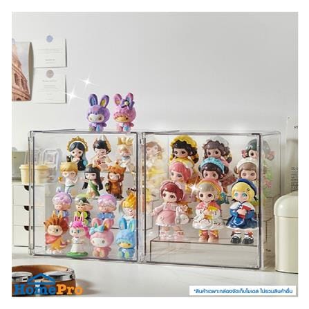 กล่องจัดเก็บโมเดล STACKO PLAY 28x19.5x25 ซม. สีใส_5