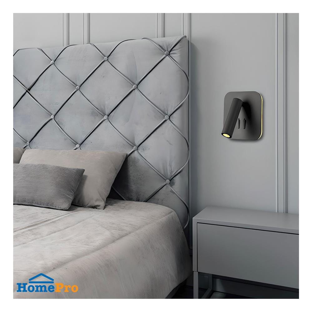 ไฟกิ่งภายใน LED L&E 01-A0161 6 วัตต์ WARM WHITE สีดำ 1 หัว