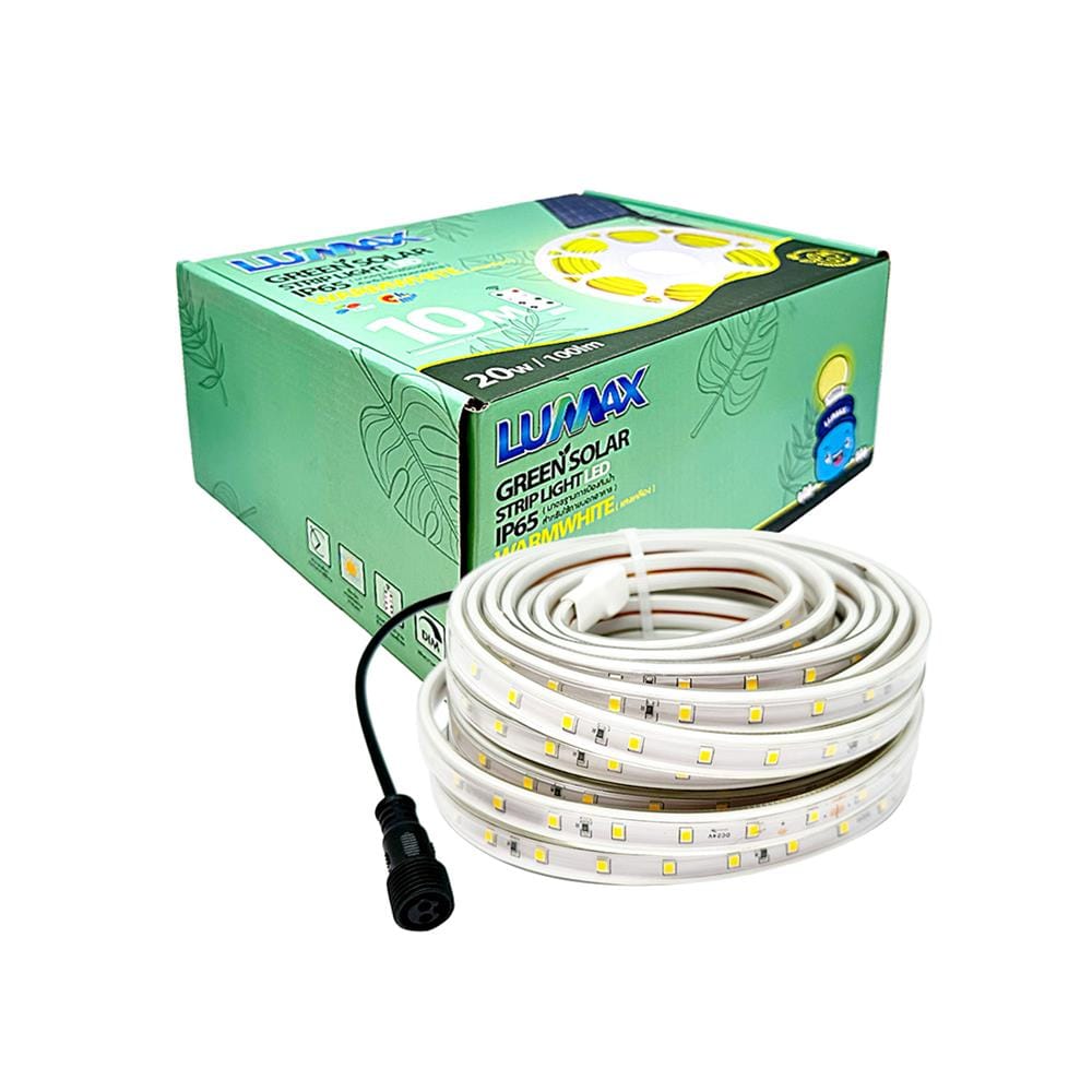 ไฟจัดสวน SOLAR LUMAX 74-00039 20 วัตต์ WARM WHITE สีขาว