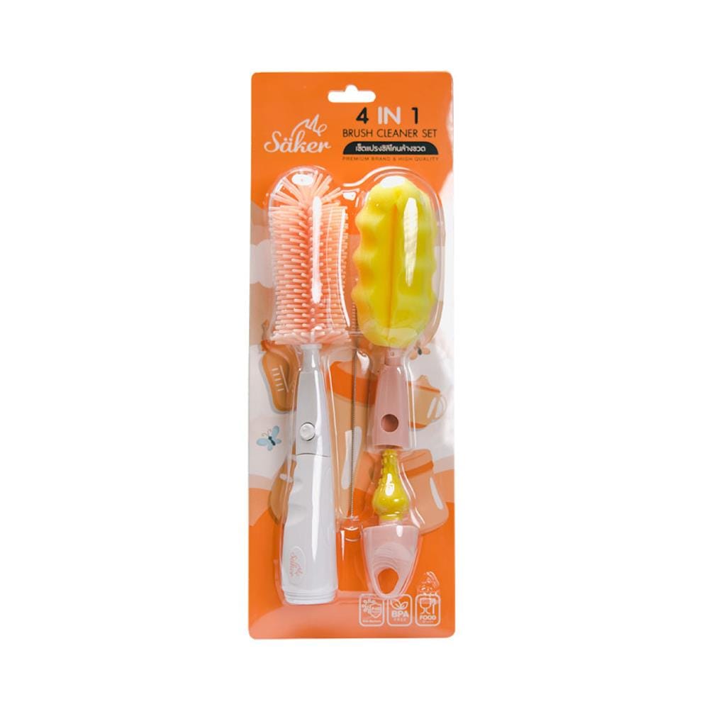 แปรงล้างขวดนม SAKER0142 PEACH_0