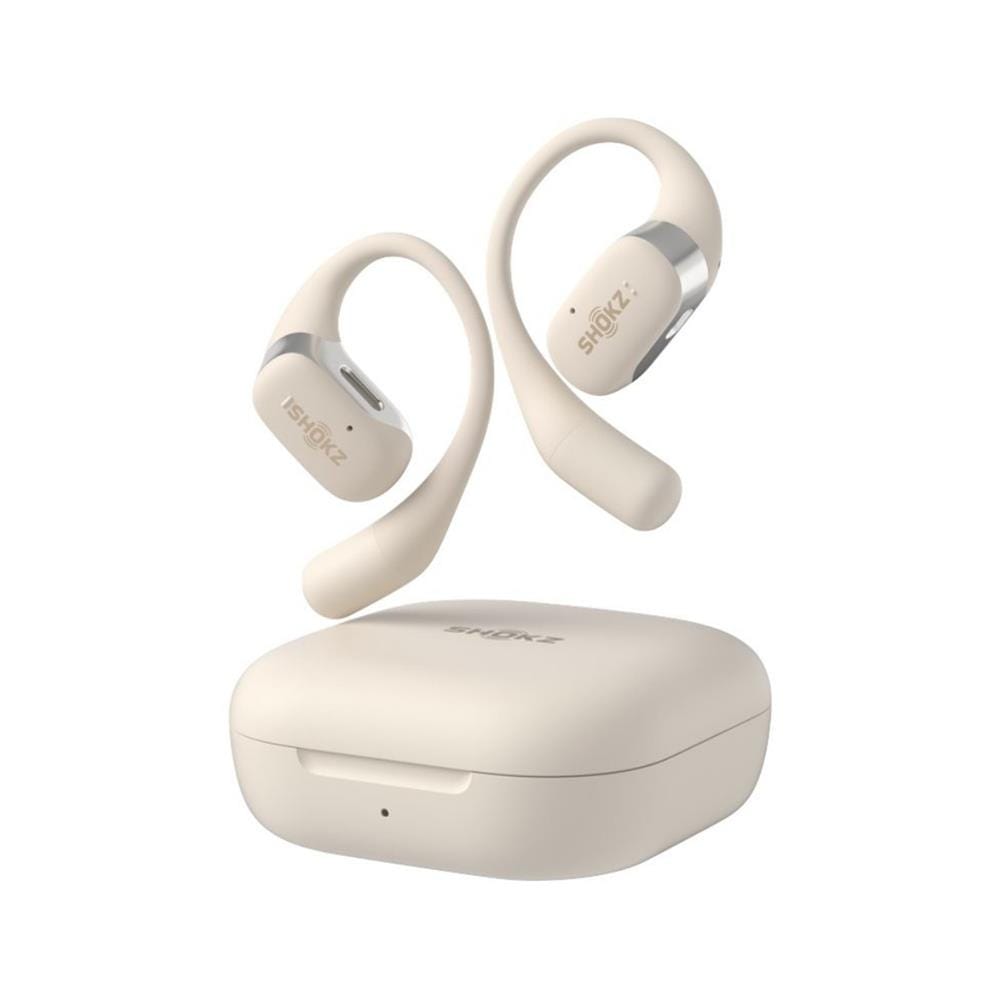 หูฟังไร้สาย Shokz Openfit สีครีม_2