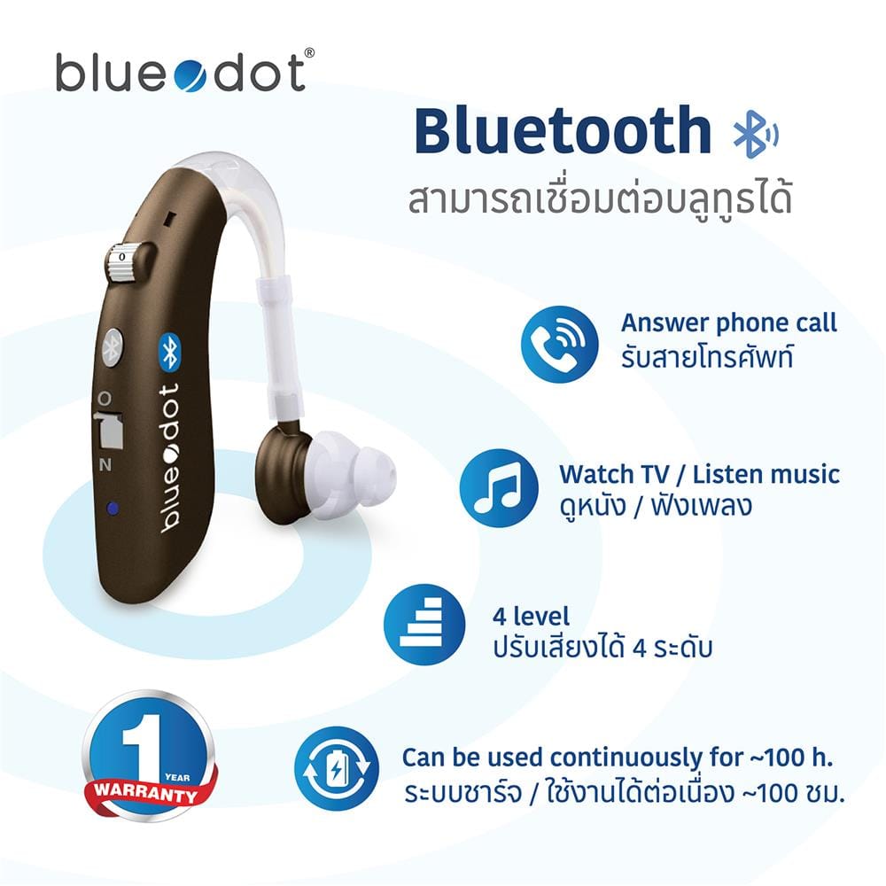 เครื่องช่วยฟัง BLUEDOT B-HA03 BT_3