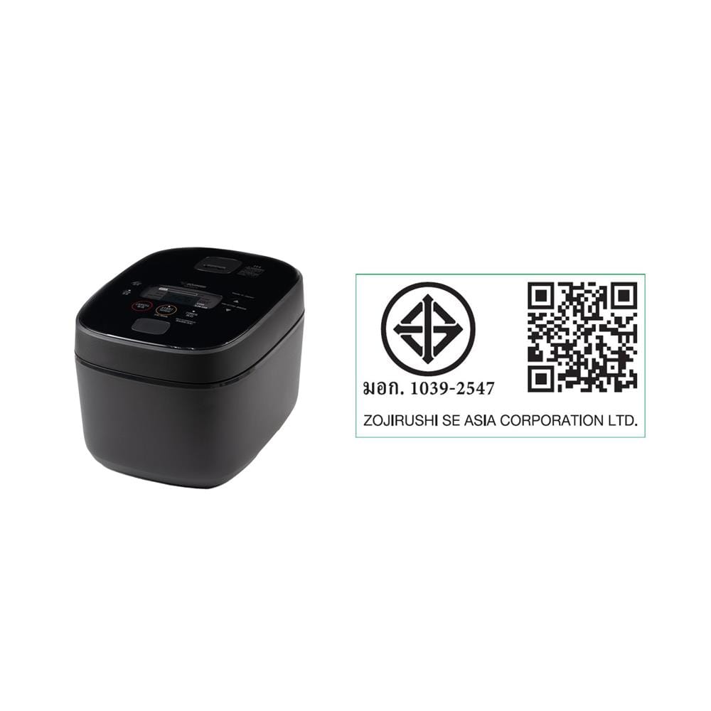หม้อหุงข้าว DIGITAL ZOJIRUSHI NW-QAQ18-BA 1.8 ลิตร สีดำ