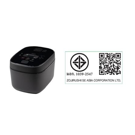 หม้อหุงข้าว DIGITAL ZOJIRUSHI NW-QAQ10-BA 1 ลิตร สีดำ_5