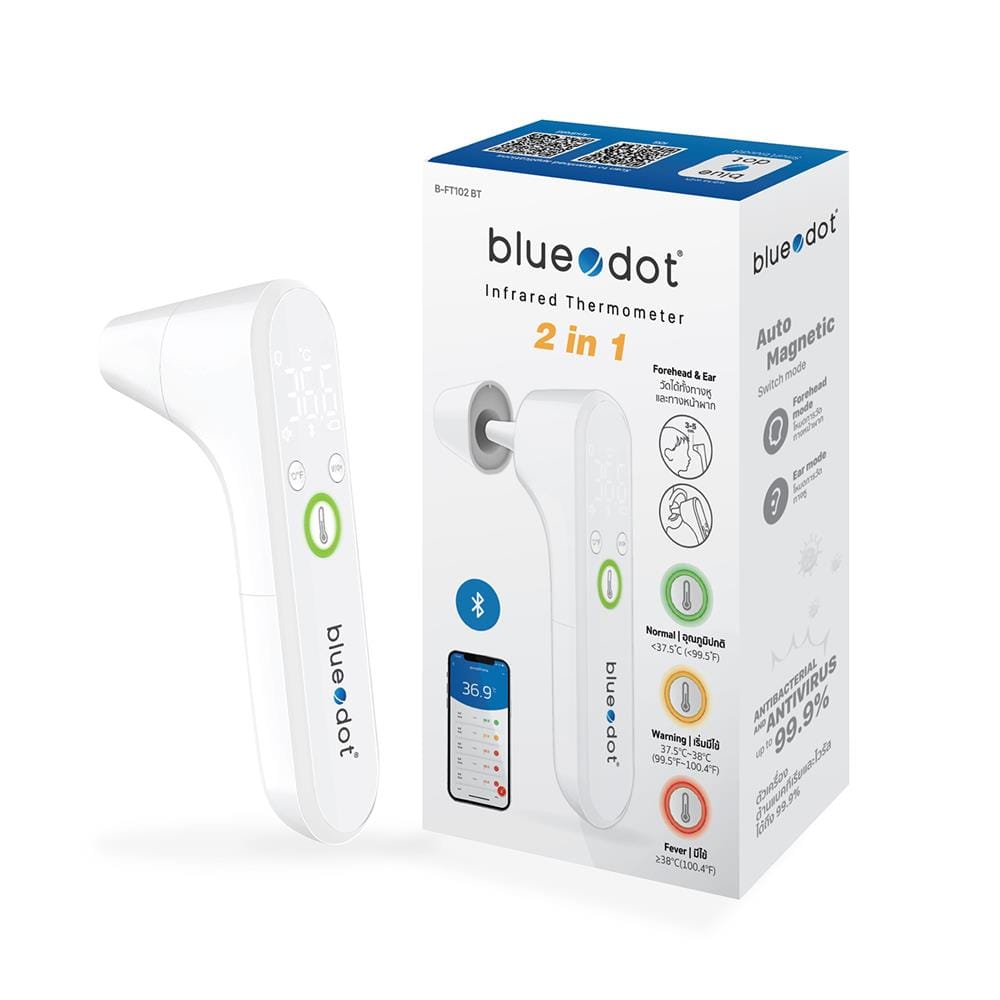 เครื่องวัดอุณหภูมิ BLUEDOT B-FT102 BT_2