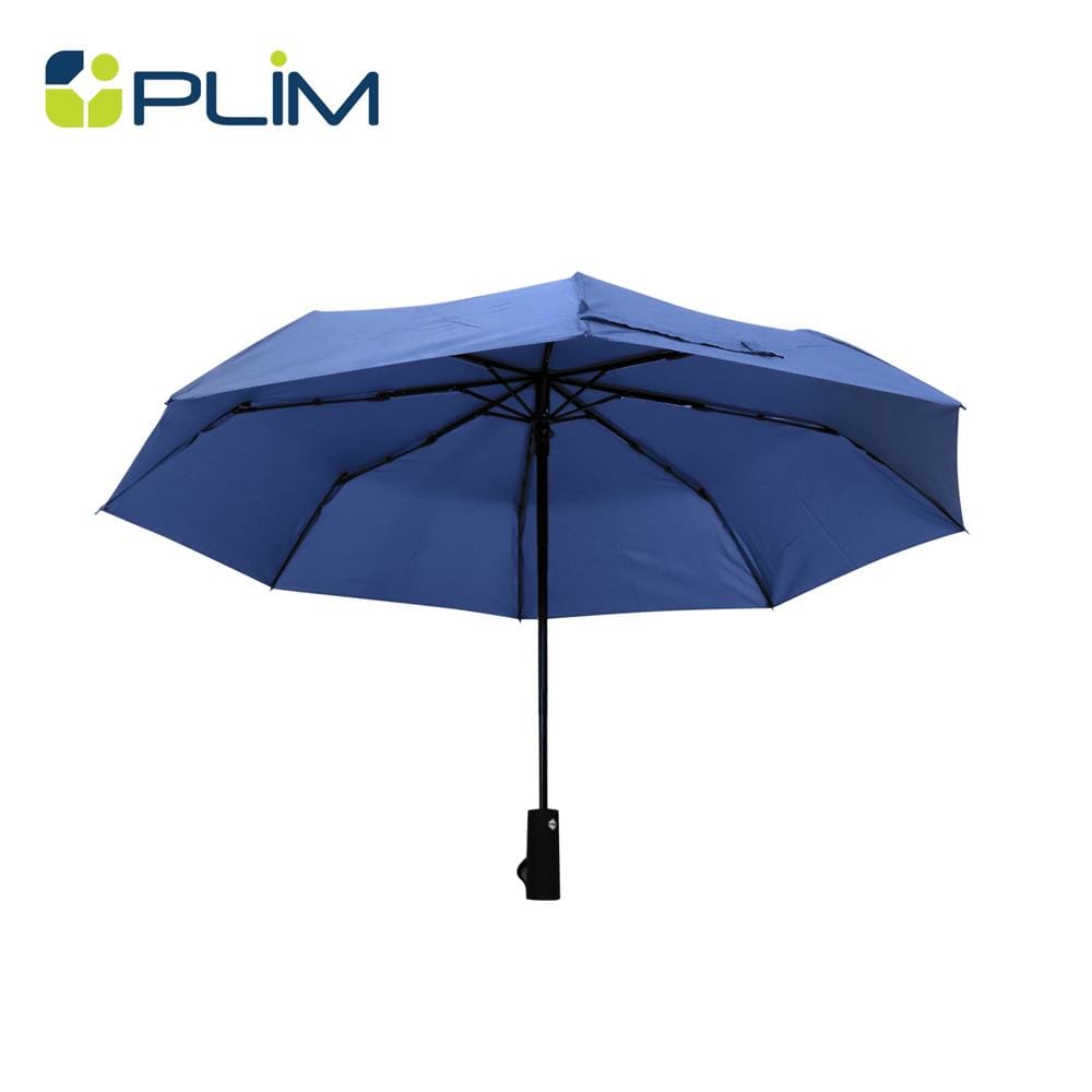 ร่มพับ 3 ตอน PLIM AUTO RAINNY สีน้ำเงิน_0