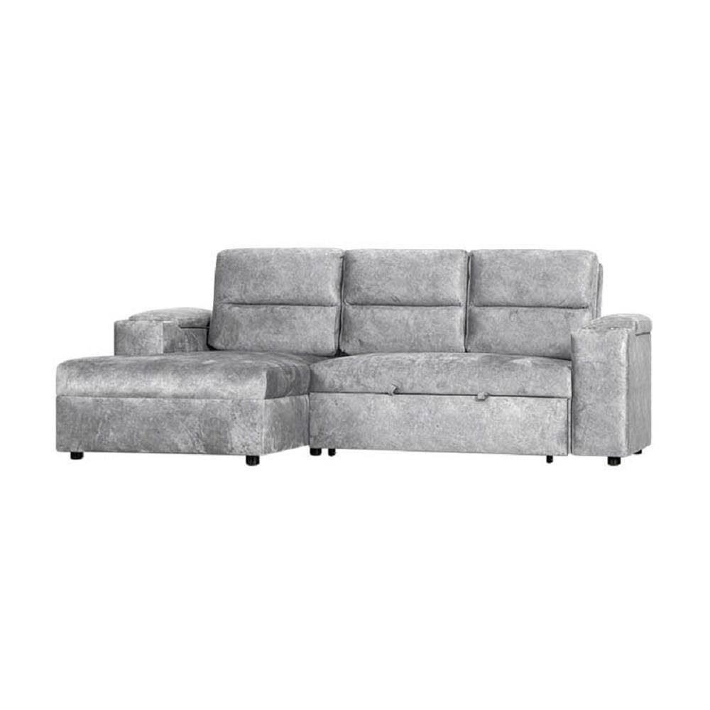 โซฟาเบด AS FURNITURE BICHONG RCGYU39 สีเทาอ่อน