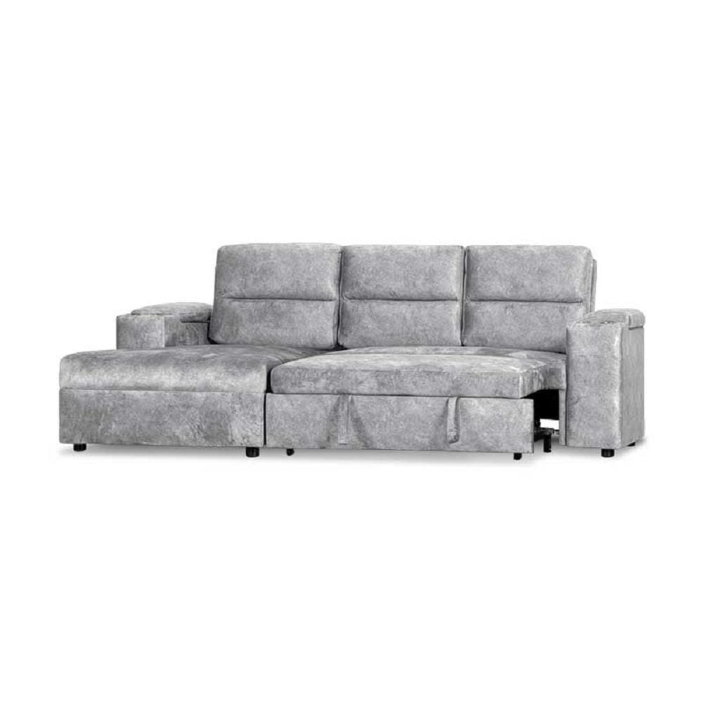 โซฟาเบด AS FURNITURE BICHONG RCGYU39 สีเทาอ่อน