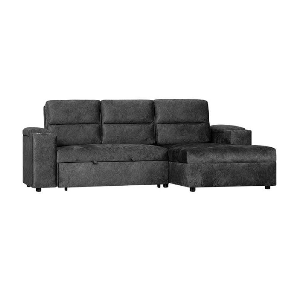 โซฟาเบด AS FURNITURE BICHONG LCGYU40 สีเทาเข้ม