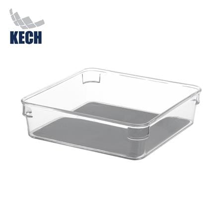 ถาดเก็บของในลิ้นชัก KECH KLAR 16.3x16.3x4.8 ซม. สีใส_0