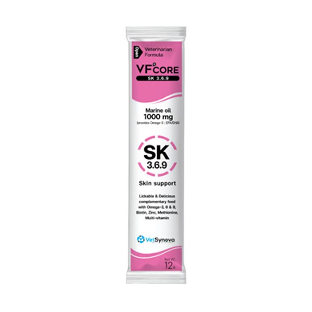 ขนมแมวเลียเสริมวิตามิน VF+CORE SK TUNA WITH SALMON