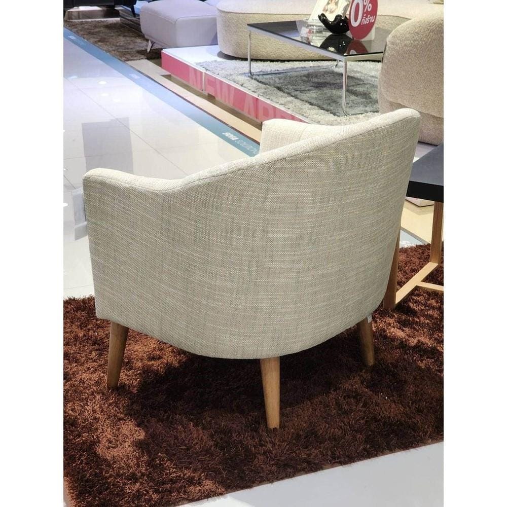 อาร์มแชร์ SB FURNITURE GORNLEE 19224930 สีครีม
