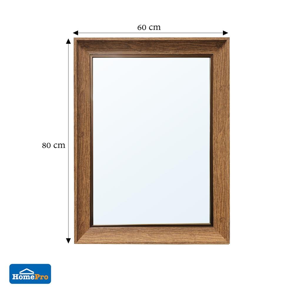 กระจกเงาตกแต่ง MOYA FM25-W 60x80 ซม.