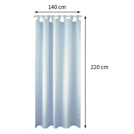 ผ้าม่านห่วง HOME LIVING STYLE KIONY UV 140X220 ซม. สีฟ้า_7
