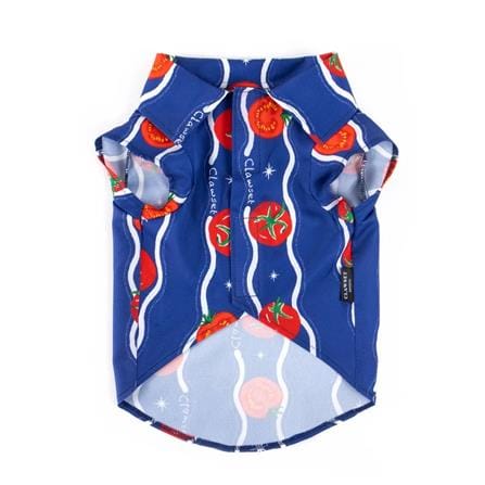 เสื้อสัตว์เลี้ยง CLAWSET PET SHIRT TOMATO ไซซ์ 14 สีกรมท่า_0
