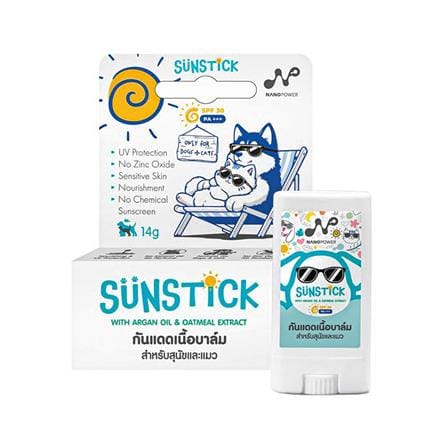 กันแดดเนื้อบาล์มสำหรับสัตว์เลี้ยง NANO POWER SUN STICK 14 ก._0