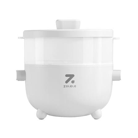 หม้ออเนกประสงค์ ZOLELE EC201 2 ลิตร สีขาว_0