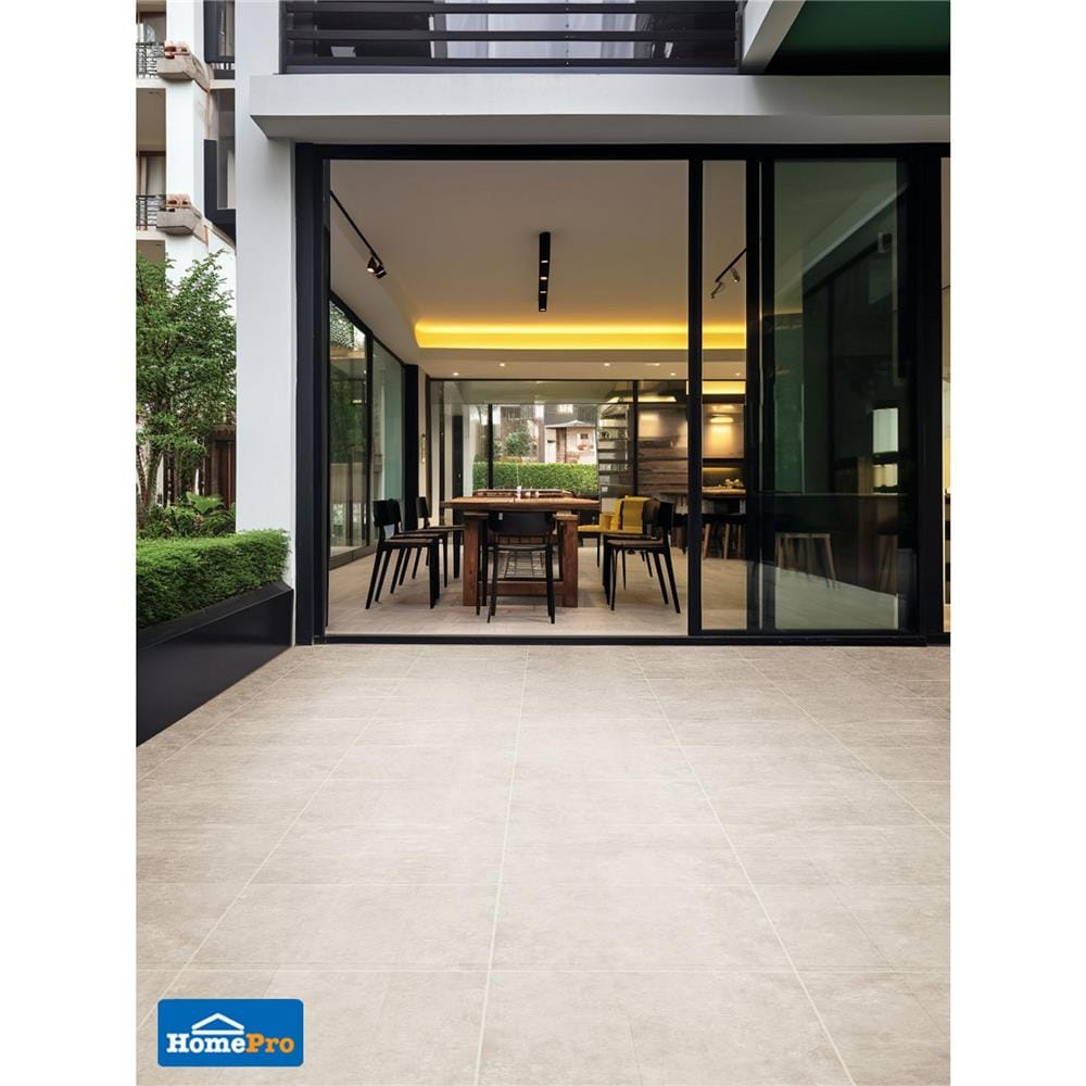 กระเบื้องพื้นพอร์ซเลน 60x60 ซม. CERGRES โลกิ โบน A 1.44 ตร.ม.