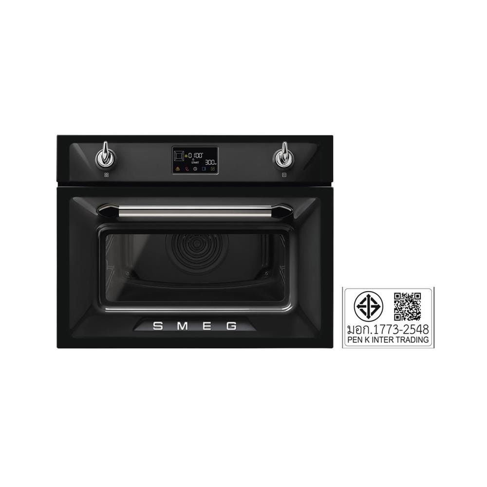 เตาอบฝังดิจิตอล SMEG SO4902M1N (COMBI MICROWAVE)