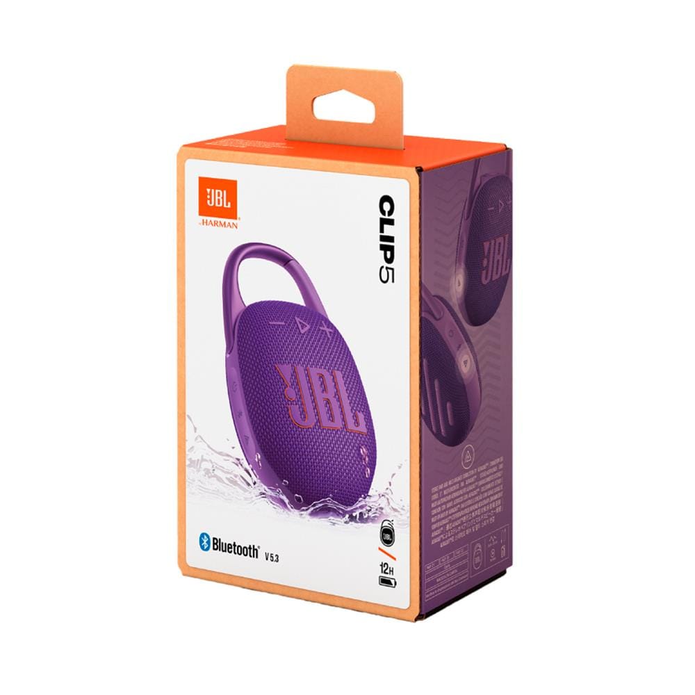 ลำโพงบลูทูธ JBL CLIP 5 สีม่วง