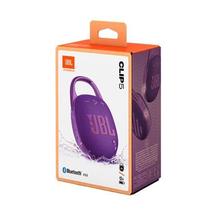 ลำโพงบลูทูธ JBL CLIP 5 สีม่วง_4