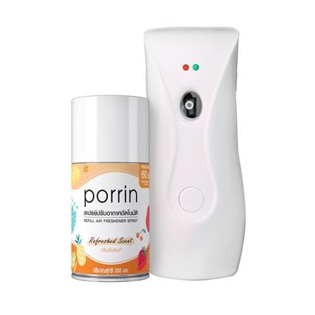 เครื่องพ่นสเปรย์อัตโนมัติพร้อมรีฟิล PORRIN 300 มล. กลิ่น REFRESHED_0