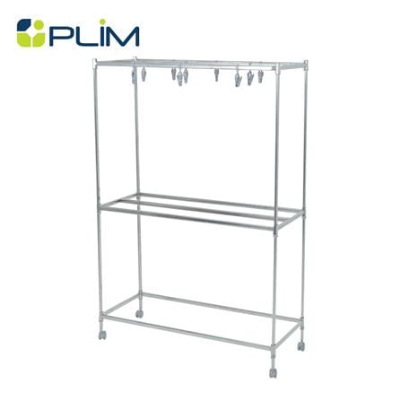 ราวตากผ้าสเตนเลส 6 เส้น มีล้อ PLIM FORTE 1 เมตร_0