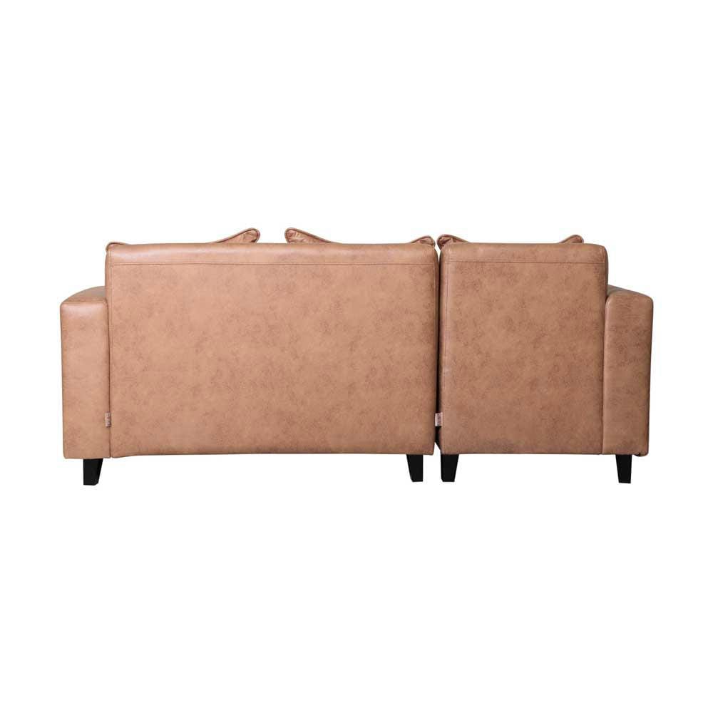 โซฟาเข้ามุมขวา AS FURNITURE LOFT LLBWU43 สีน้ำตาลอ่อน