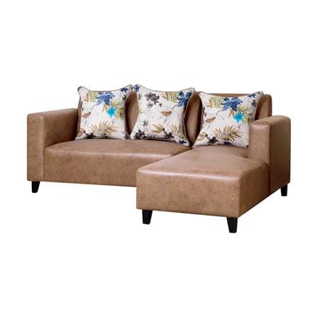 โซฟาเข้ามุมขวา AS FURNITURE LOFT LLBWU43 สีน้ำตาลอ่อน_1