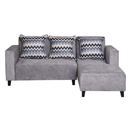 โซฟาเข้ามุมขวา AS FURNITURE LOFT LCGYU39 สีเทาอ่อน