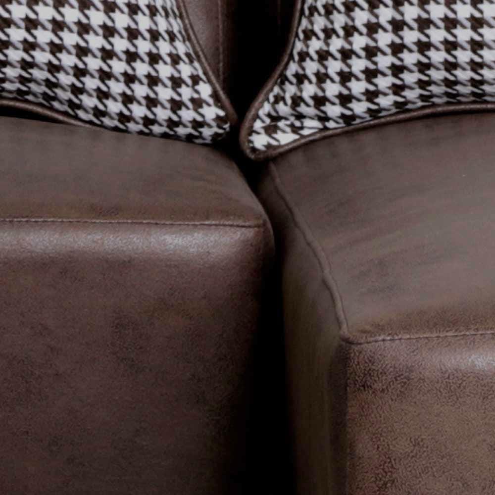 โซฟาเข้ามุมซ้าย AS FURNITURE LOFT RLBWU42 สีน้ำตาล