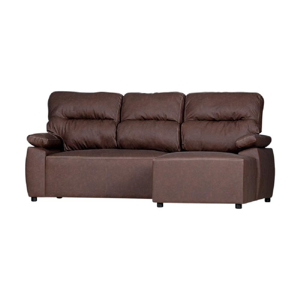 โซฟาเข้ามุมขวา AS FURNITURE EMMA LBWFB สีน้ำตาล