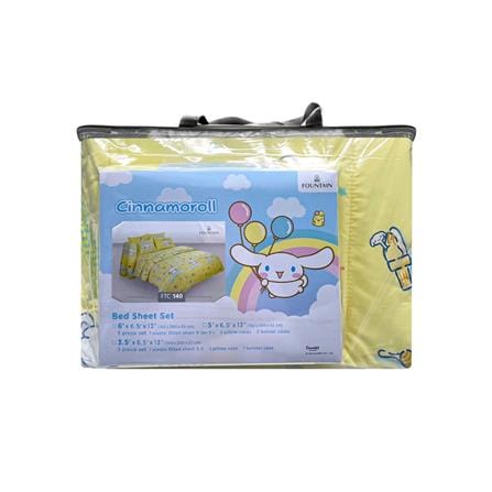 ชุดผ้าปูที่นอน 3.5 ฟุต 4 ชิ้น FOUNTAIN CINNAMOROLL 70211FTC140_3