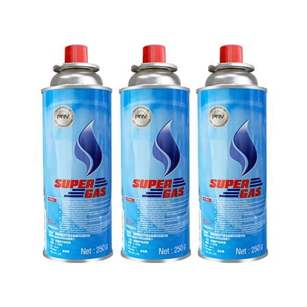 แก๊สกระป๋อง SUPER GAS PRV แพ็ก 3 กระป๋อง_0