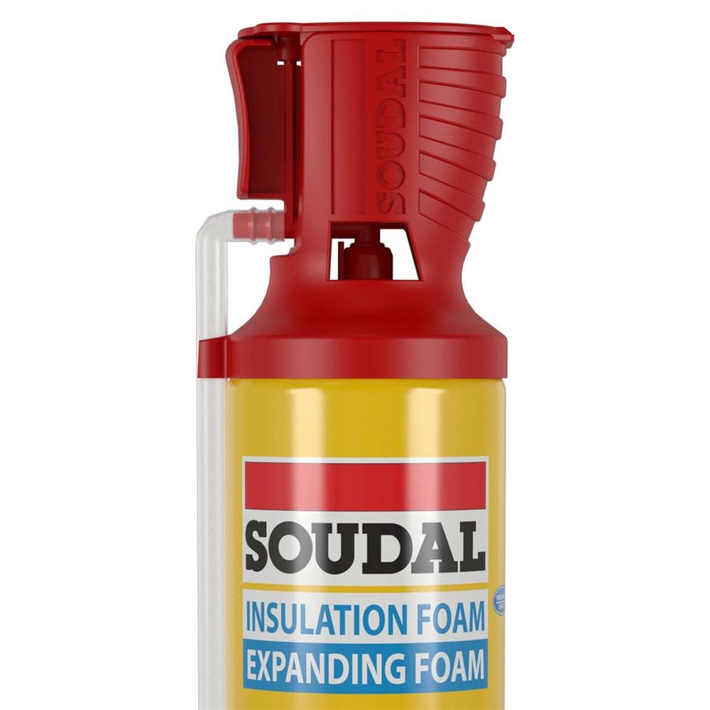สเปร์ยโฟม PU SOUDAL GENIUS GUN 750 มล. สีขาว