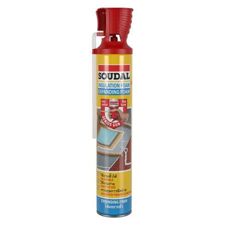 สเปร์ยโฟม PU SOUDAL GENIUS GUN 750 มล. สีขาว_0