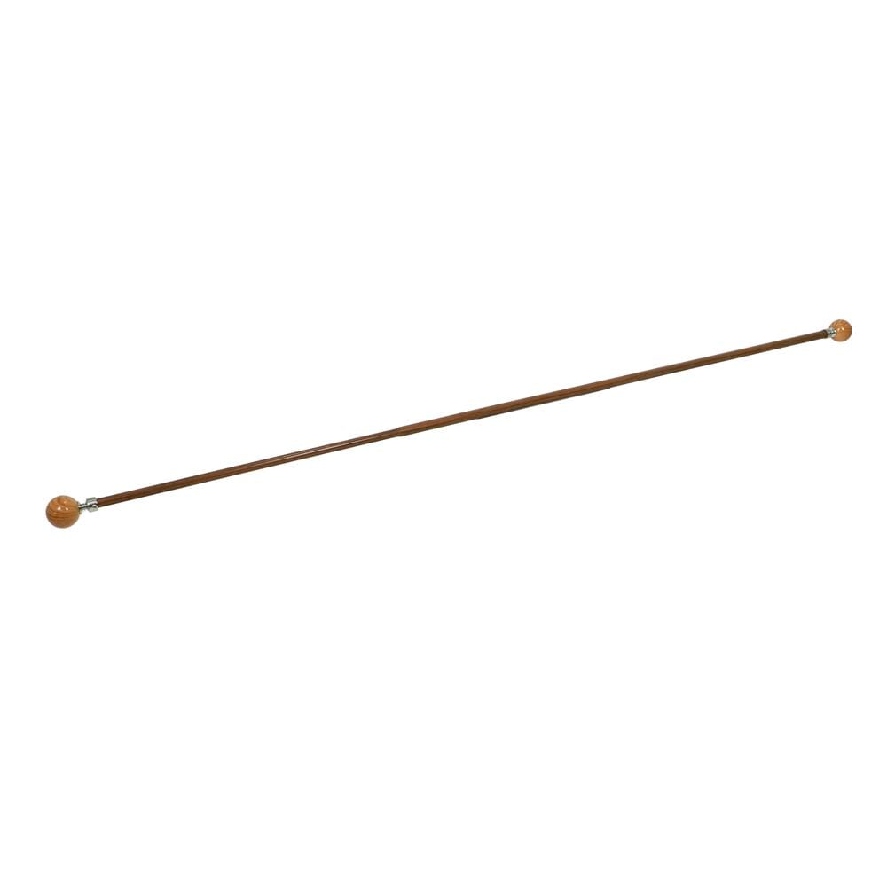 รางเหล็ก ยืดหด HOME LIVING STYLE WOOD BALLS 180-310 ซม. สีโอ๊ค
