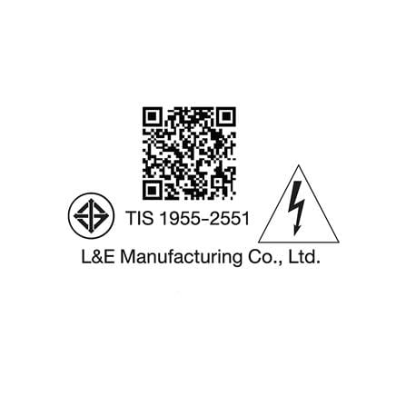 ไฟกิ่งภายใน LED L&E 01-A0242 12 วัตต์ WARM WHITE สีดำ 1 หัว_4