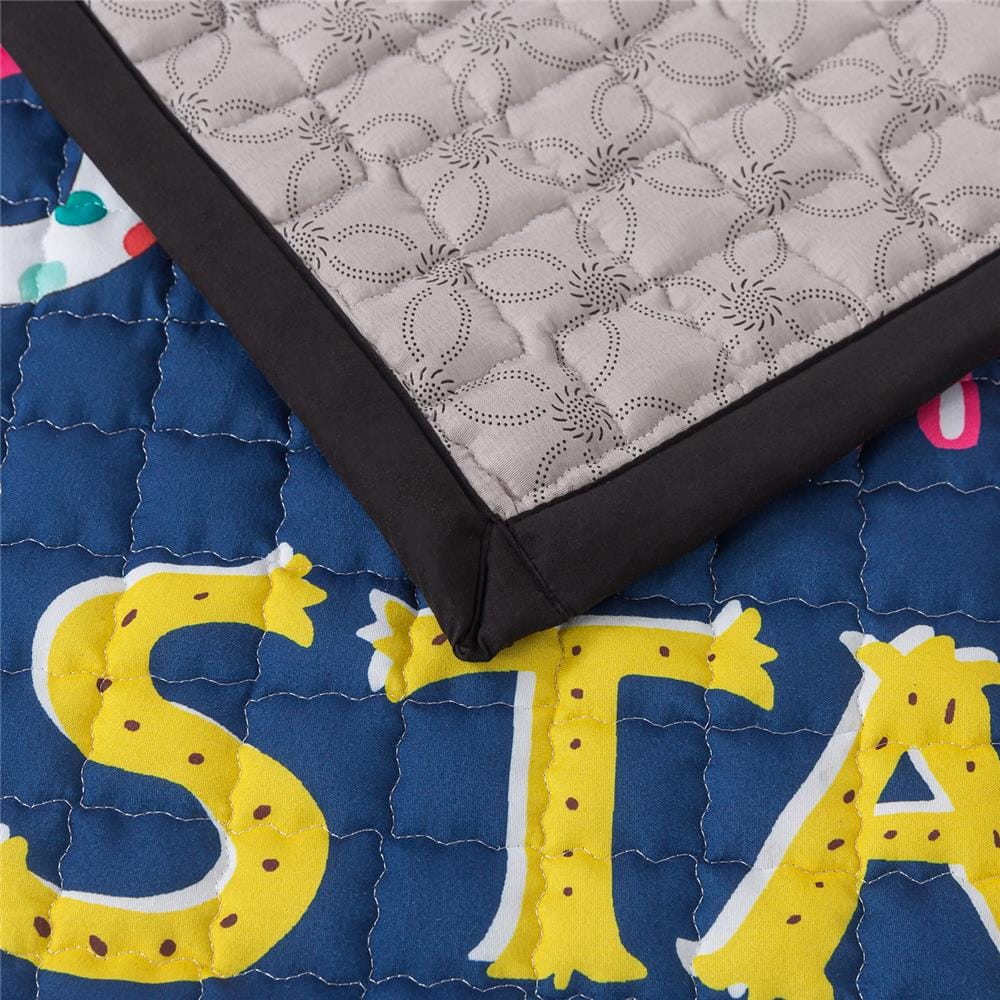 แผ่นอเนกประสงค์ HOME LIVING STYLE STAR 150X200 ซม. สีน้ำเงิน
