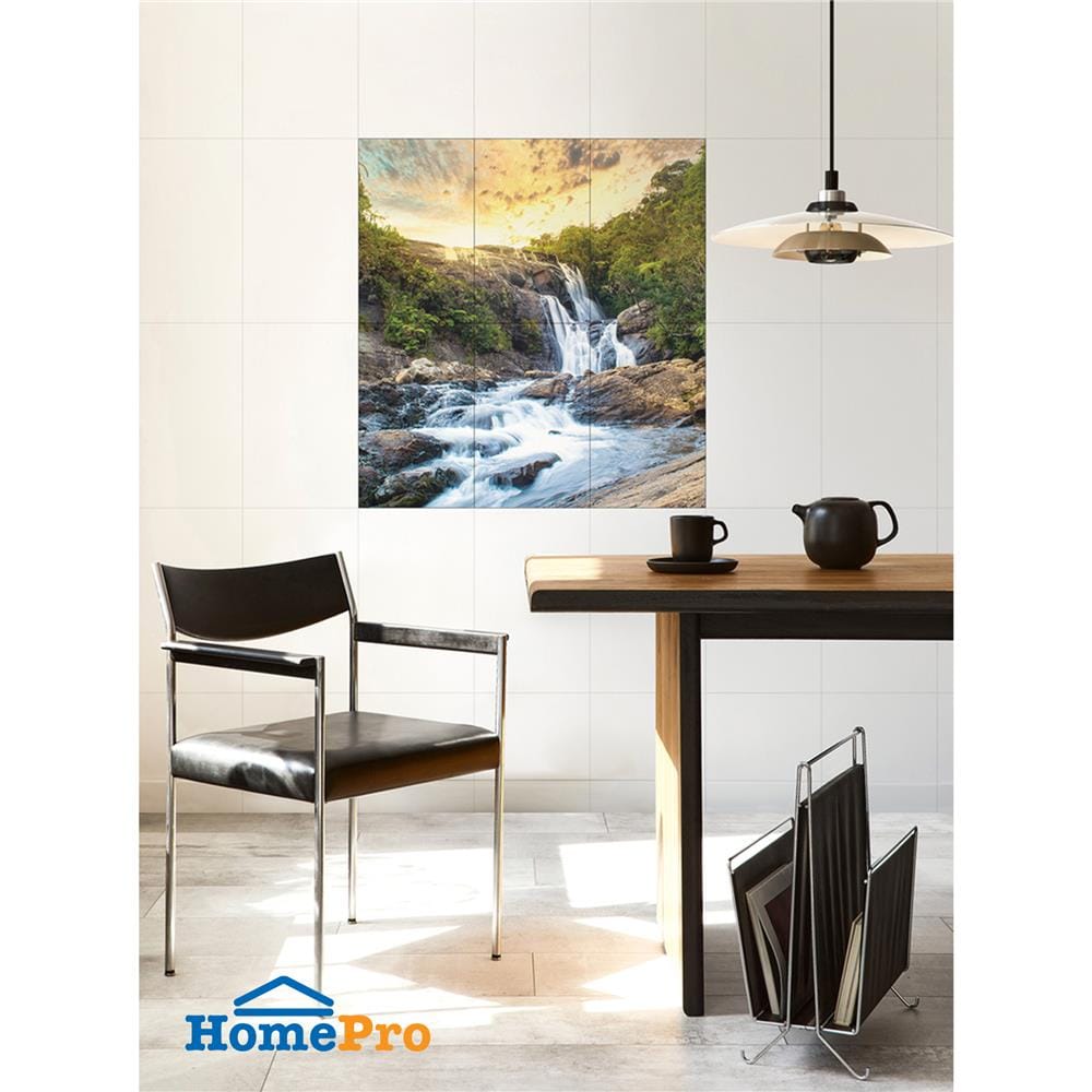 กระเบื้องผนังภาพชุด 10x16 นิ้ว ARTE วิวน้ำตก