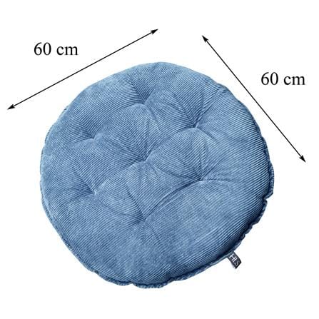 เบาะรองนั่ง HOME LIVING STYLE FLINT 24X24 นิ้ว สีฟ้า_6
