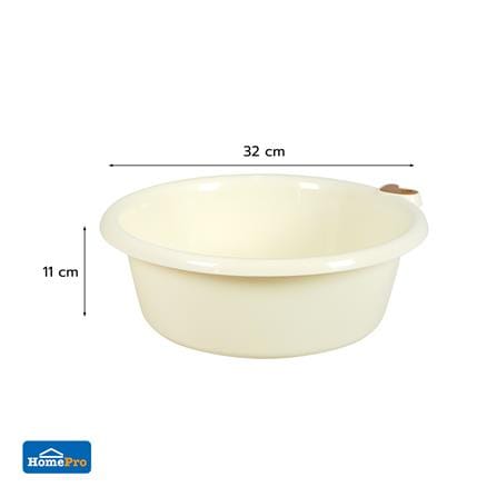 กะละมังกลม PLIM DUCKY 32 ซม. สีครีม_5