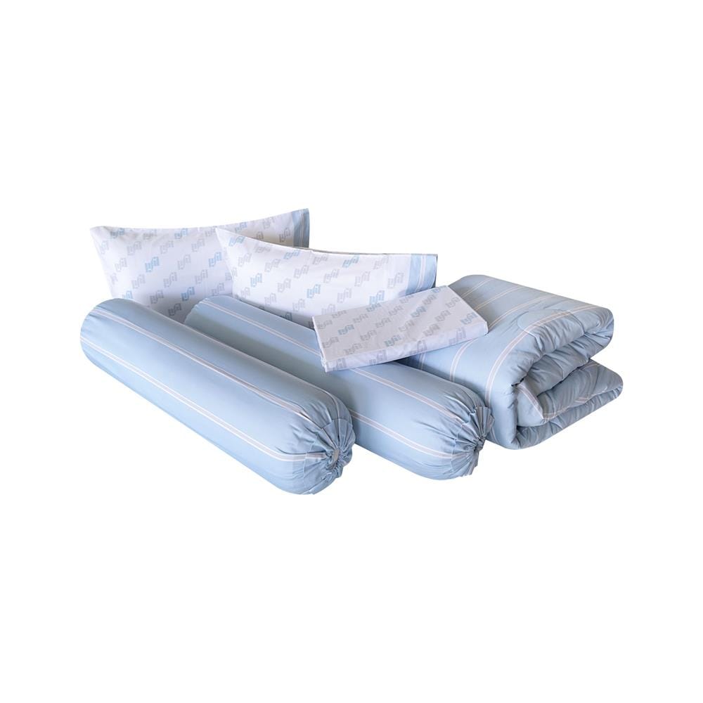 ชุดผ้าปูที่นอน 6 ฟุต 6 ชิ้น STEVENS COTTON FRESH SATEEN BN21