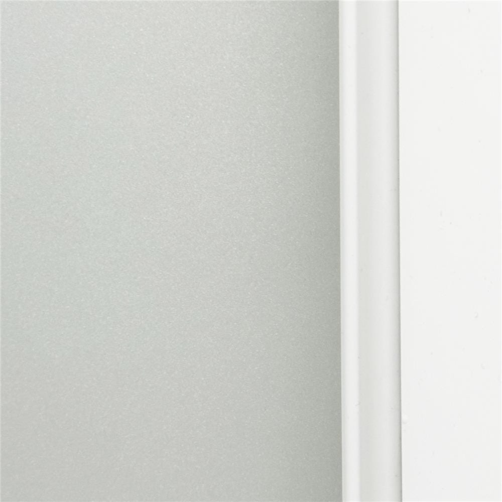 ชุดประตูห้องน้ำ UPVC พร้อมวงกบและบานพับ AZLE 1 ลายเรียบ 70X200 ซม. สีขาว ไม่เจาะลูกบิด
