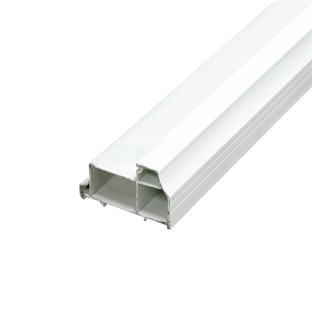 ชุดประตูห้องน้ำ UPVC พร้อมวงกบและบานพับ AZLE 1 ลายเรียบ 70X200 ซม. สีขาว ไม่เจาะลูกบิด
