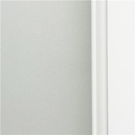 ชุดประตูห้องน้ำ UPVC พร้อมวงกบและบานพับ AZLE 1 ลายเรียบ 70X200 ซม. สีขาว ไม่เจาะลูกบิด_2